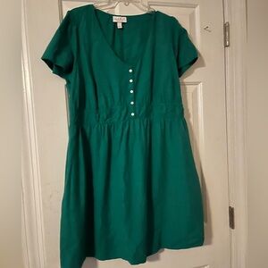 Kelly Green Isabel Maternity Dress
